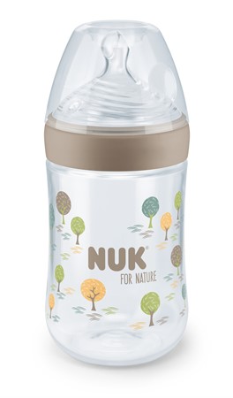 NUK for Nature nappflaska 260 ml Cream